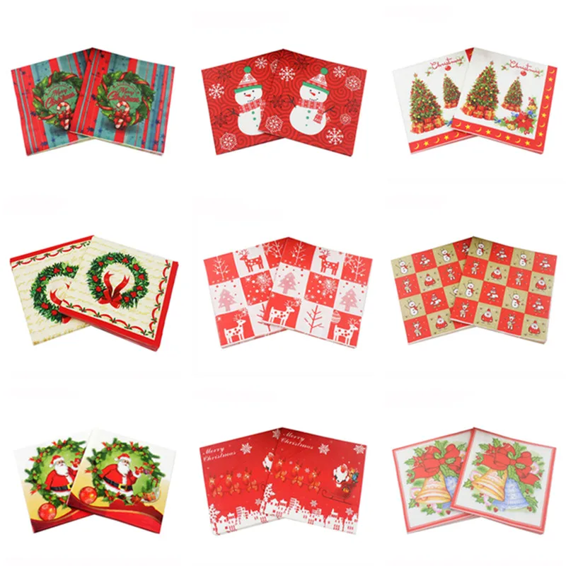 

20 шт., декоративные салфетки в виде гирлянды