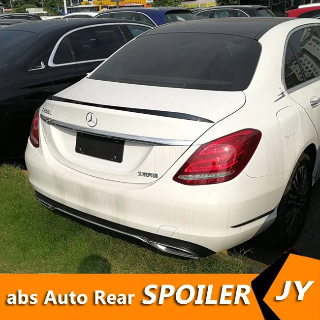 Спойлер для Mercedes Benz W205 2016-2018 C180 C200L C63 спойлер высокого качества из углеродного