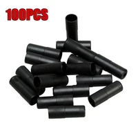 100pcs 4mm5mm bike shift line pipe cap bicycle shifter brake gear outer cable tips ends cap crimp ferrule for gear shift cables