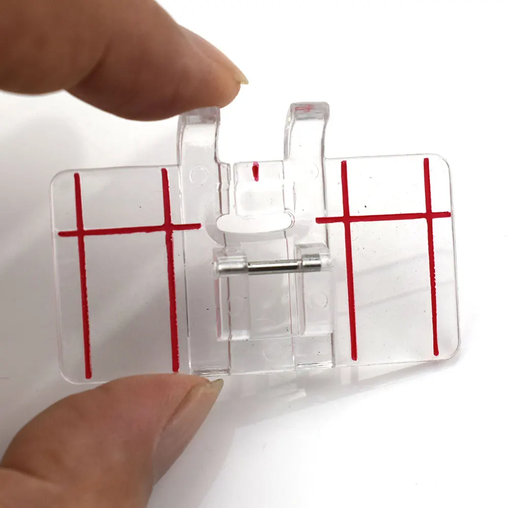 Прижимная лапка для швейной машины прижимная шитья прозрачная параллельная Janome