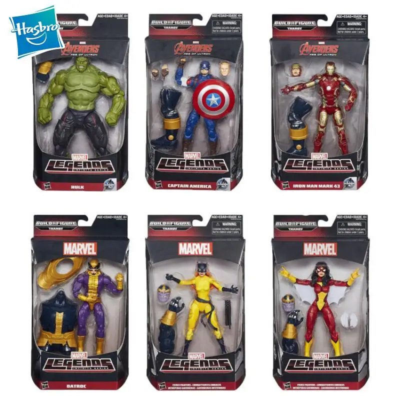 

Фигурка Hasbro из аниме «Легенды Marvel», 6 дюймов, Железный человек МК 43, фигурка Халка, игрушка, модель ручной работы, подвижные сборные суставы