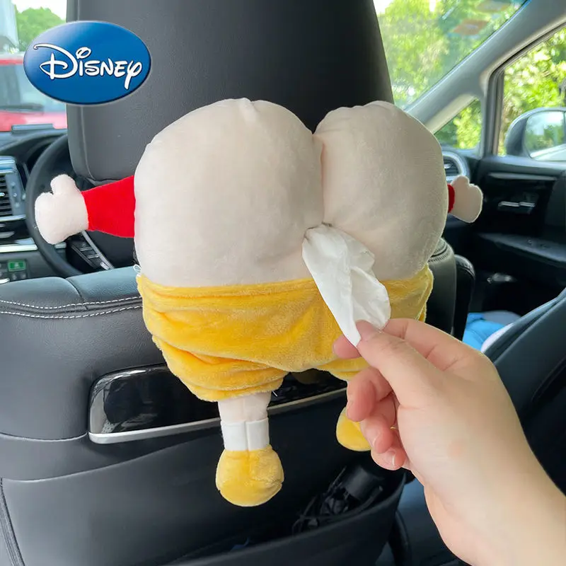 

Disney Mickey Mouse Mickey Car Multifunctional Tissue Box Hanging Sun Visor Armrest Box Drawer Box Car Creative Tissue Box