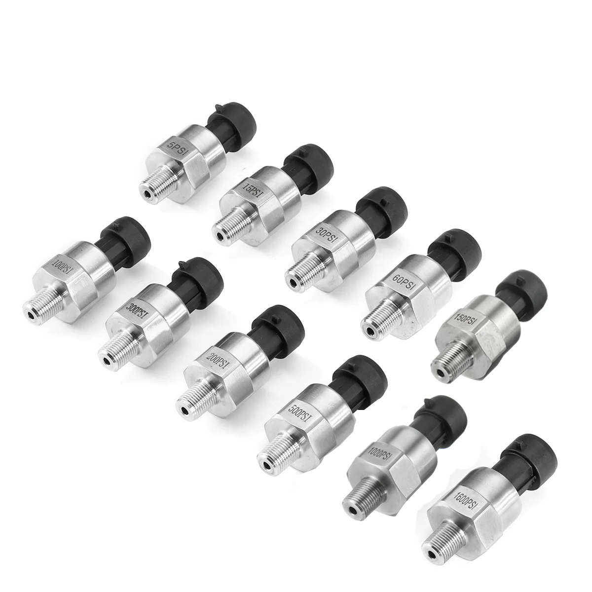 Датчик давления воздуха и воды 5 в 1/8NPT датчик 5/15/30/60/100/150/200/300/500/1000/1600Psi 1 шт. |