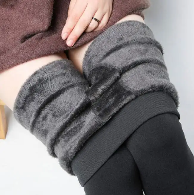 K018 Velvet Gray VISNXGI, хит, новые модные леггинсы для женщин, осень и зима, высокая эластичность и хорошее качество, плотные бархатные штаны, теплые леггинсы - Цвет: K018 Velvet Gray