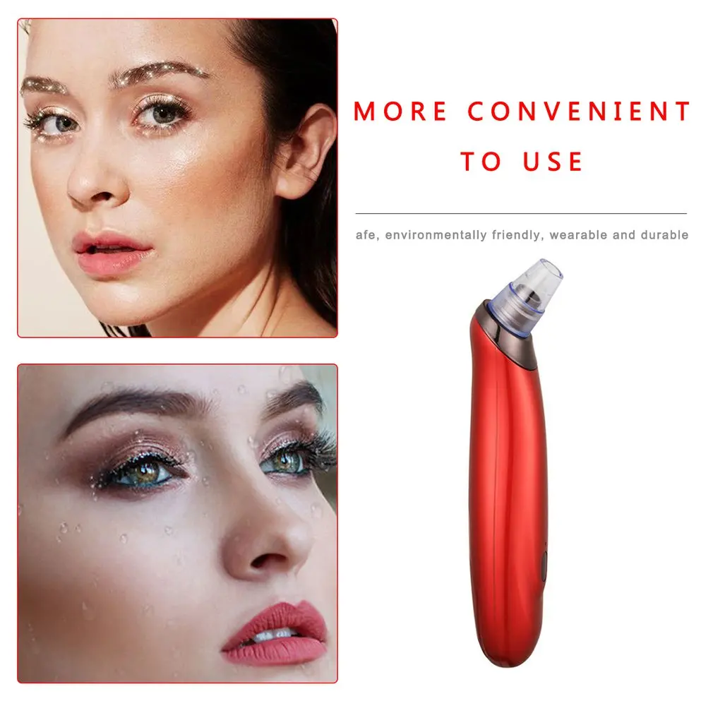 

Blackhead Vacuum Cleaner Acne Remover Electric Pore Cleaner Nose Facial Cleaner Multifunctional Blackhead Remover