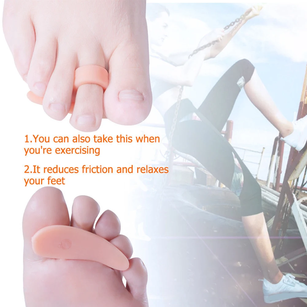 1 пара облегчение боли одно отверстие защитный выпрямитель мягкий разделитель