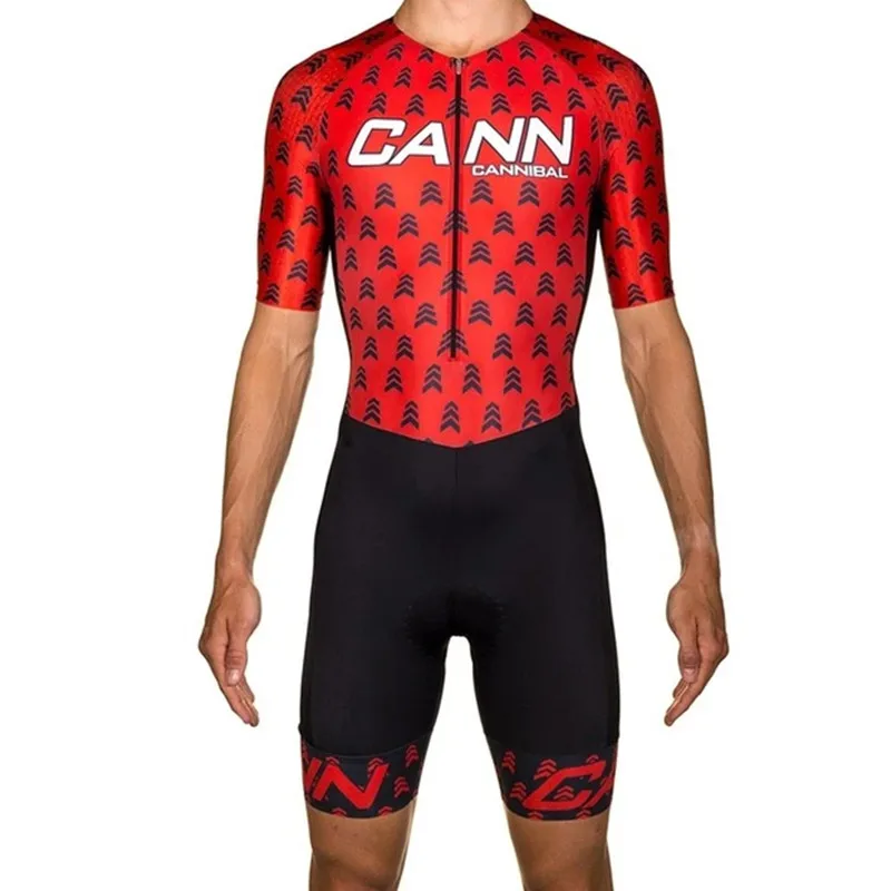 Костюм для велоспорта CANNIBAL мужской костюм триатлона на лето|Велосипедные