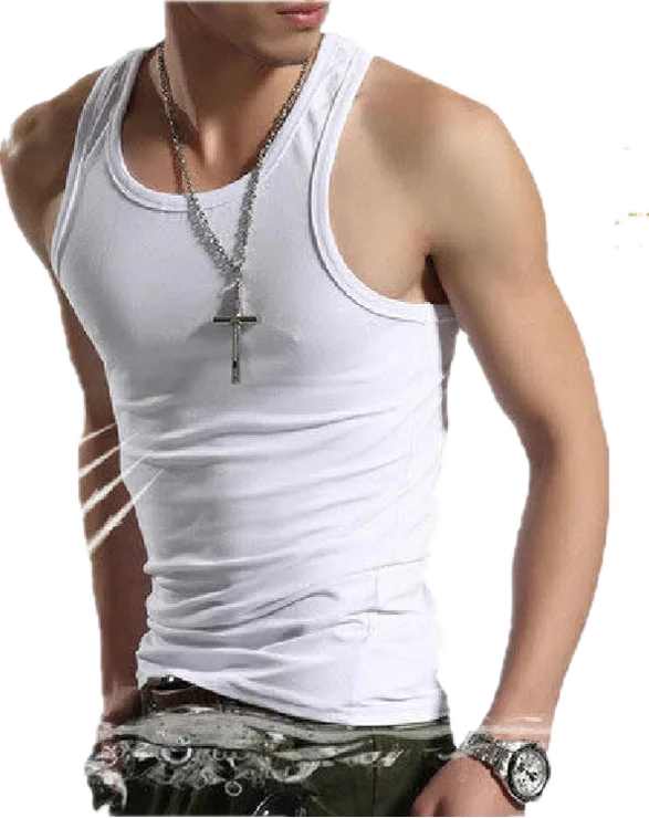 

3pcs Men's Tank Tops Fashion Summer Style Sleeveless Undershirts Male Bodybuilding Tank Top Casual Cotton Man Vest Tops M~3X