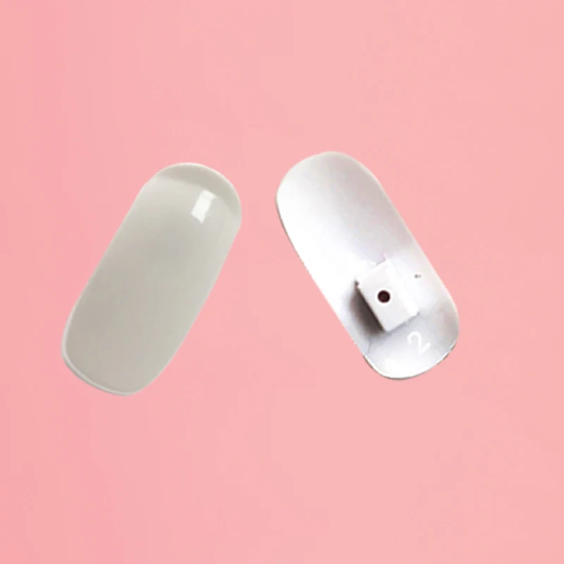 Накладные ногти 200 шт прозрачные Профессиональные наклейки для практики