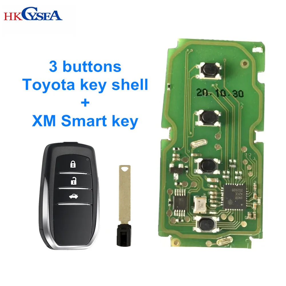 Xhorse VVDI XM Универсальный 2/3/4 кнопочный автомобильный безключевой умный