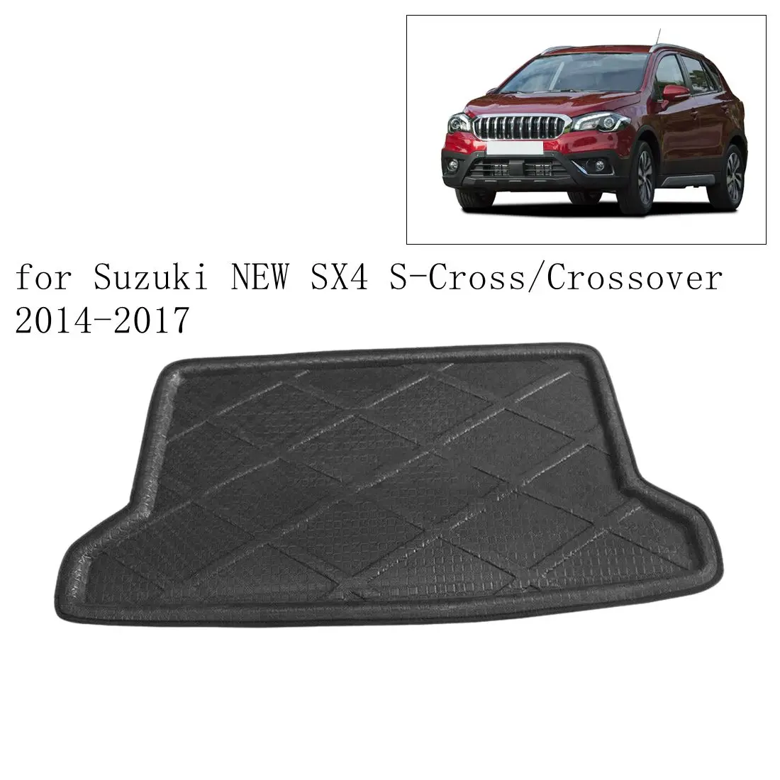 Uxcell напольный коврик для заднего багажника автомобиля подкладка Suzuki Grand Vitara 2006 2015