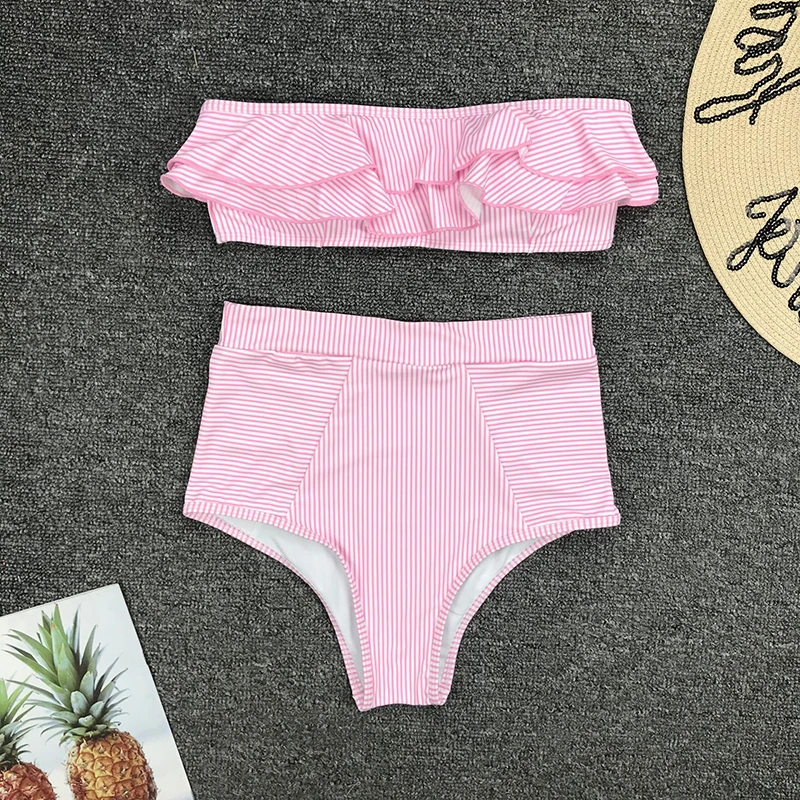 

High Waist Separate Swim suit brazilian bikini Push Up swimming suit Swimwear Women Bathing Suit Women swimsuit Tankini Biquini