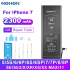 Аккумулятор NOHON для iPhone 7 8 Plus 11 SE 2020 X XR XS Max, 2300 мАч