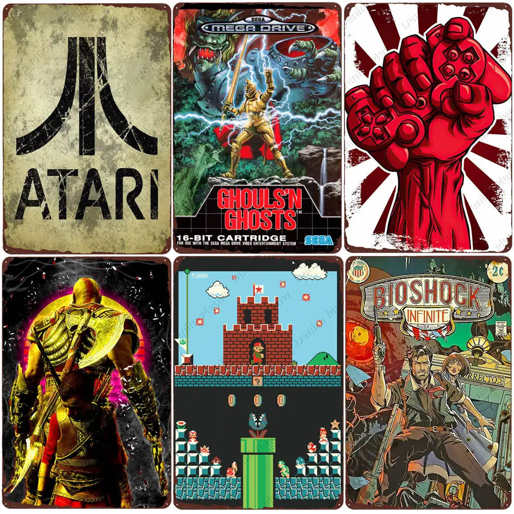 Классическая игровая доска винтажная металлическая вывеска украшение для