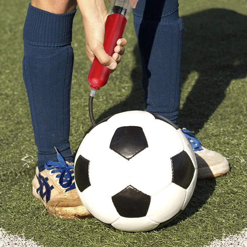 

Two-way Mini Ball Pump Portable Basketball Football Volleyball Inflator Pump Inflatable Tube Needle Nozzle Accessories