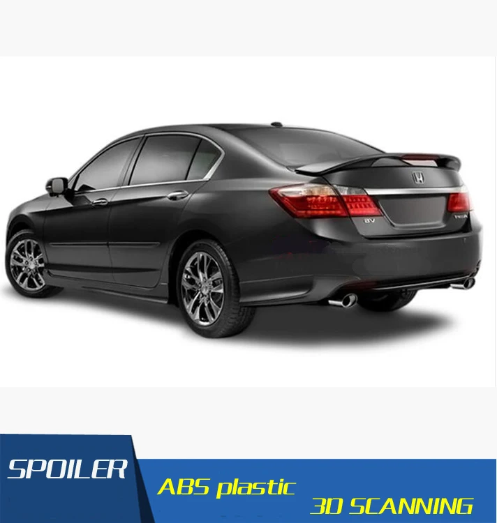 Спойлер для Honda Accord высококачественный спойлер из АБС-материала заднего крыла