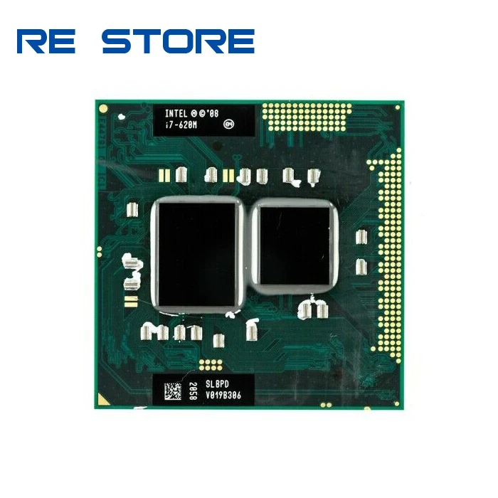 Двухъядерный процессор Intel Core i7 620M 2 66 ГГц Гнездо G1 мобильный
