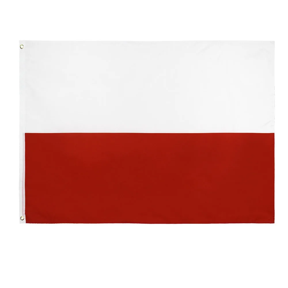 

Wave The Republic Of Poland flag polish flags white red EU Indoor Outdoor 90*60cm Poland flags Home Decoration