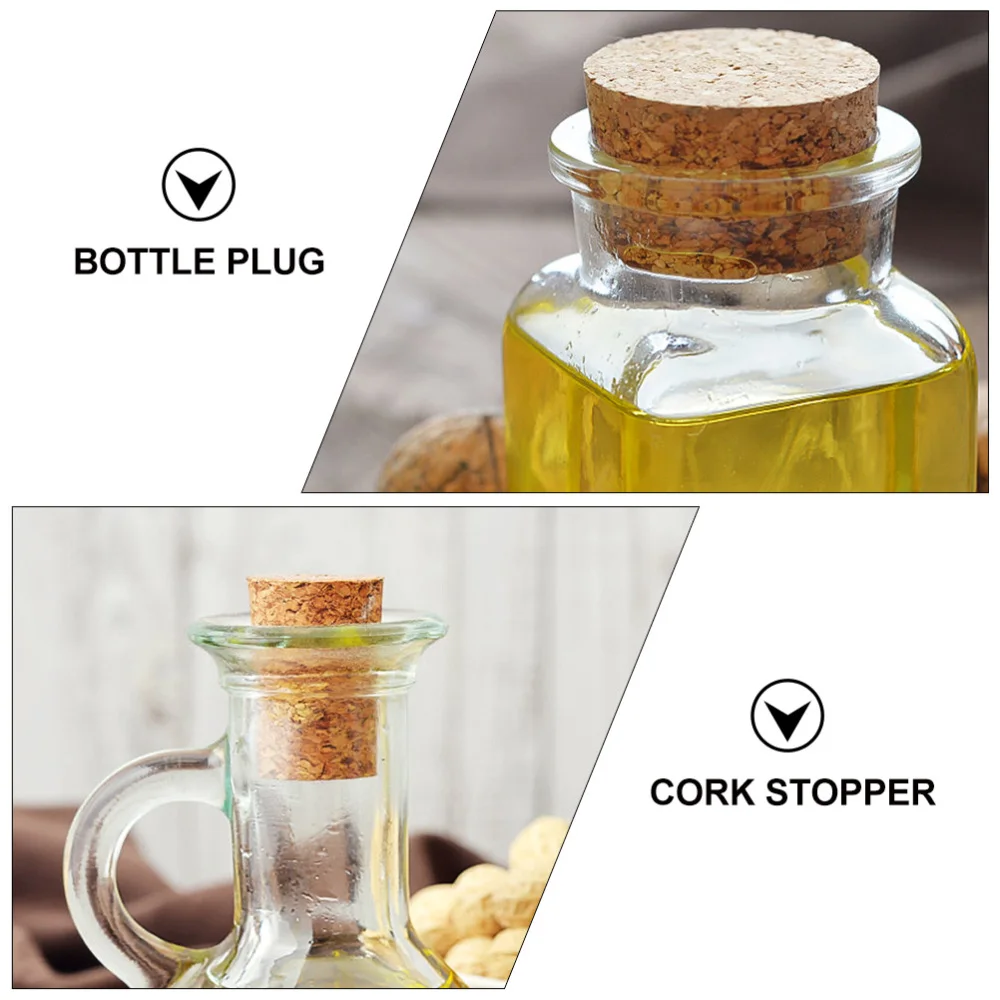 

30 Pcs Cork Bottle Stoppers Cork Plugs Cork Stoppers Bottles Sealing Covers