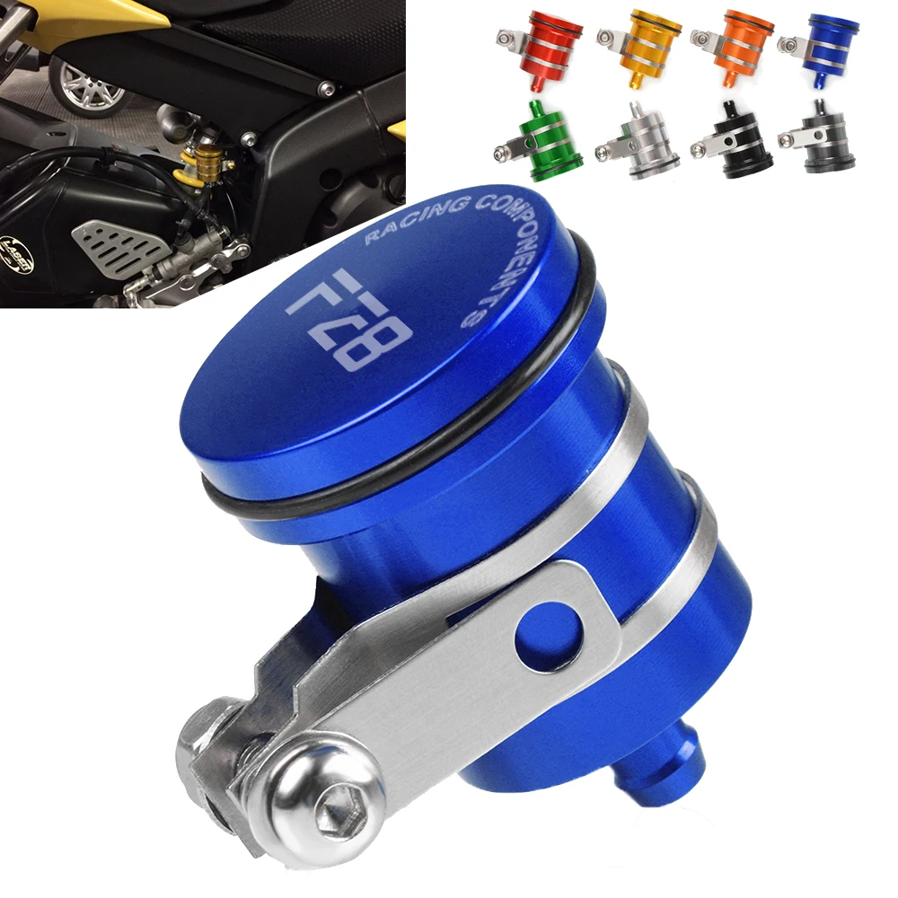 Universal CNC Motorcycle Brake Fluid Reservoir Clutch Tank Cylinder Master Oil Cup For Yamaha FZ8 FZ 8 2011 2012 2013 2014 2015 |