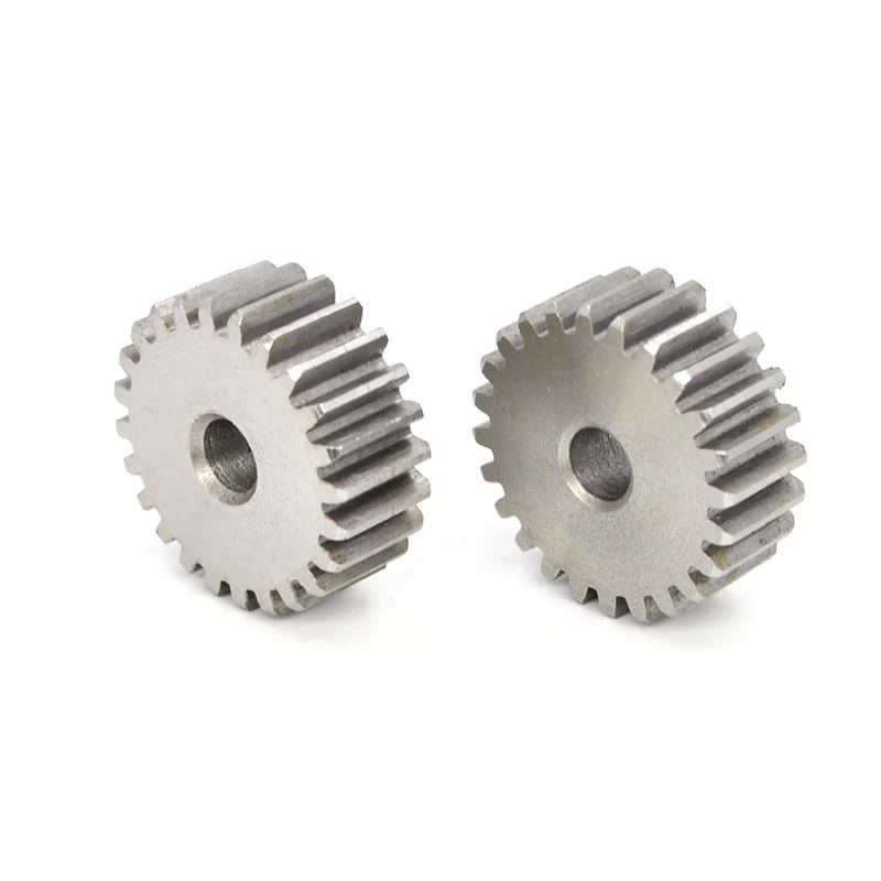 

1Pcs 45# Steel Spur Gear 1Modulus 8-25 Teeth Metal Gear Thickness 10mm Outer Diameter 10-27mm