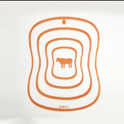 Лимонно-желтый Кухонные гаджеты, 1 шт., пластиковая матовая разделочная доска, кухонная разделочная доска, инструменты для овощей и мяса, кухонные принадлежности C1017 a - Цвет: Лимонно-желтый