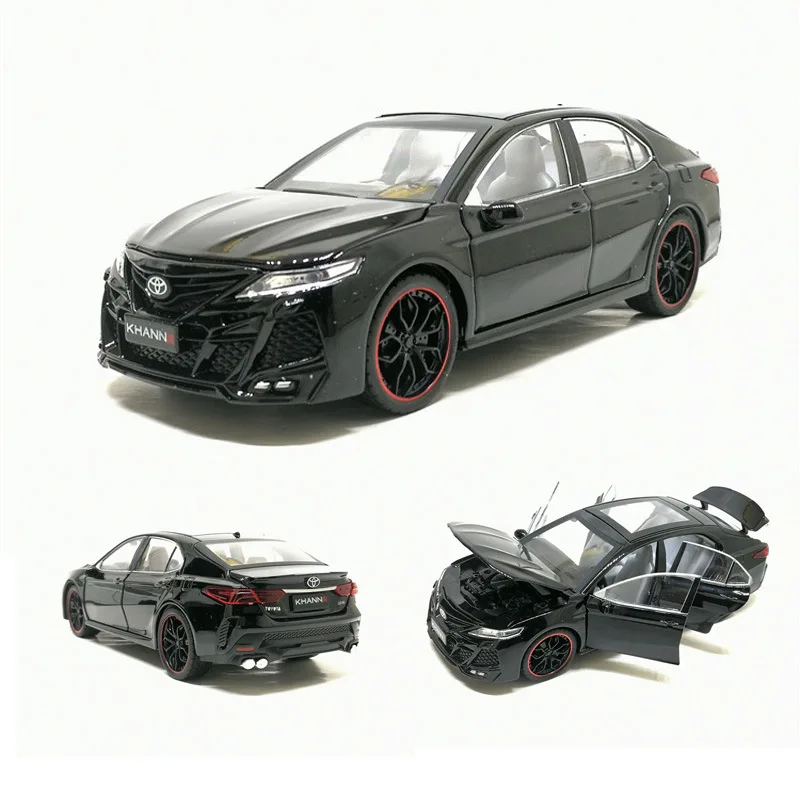 

Лидер продаж, имитация автомобиля 1:24 Camry из сплава, оригинальная модель автомобиля со снижением звука светильник, Игрушечная модель