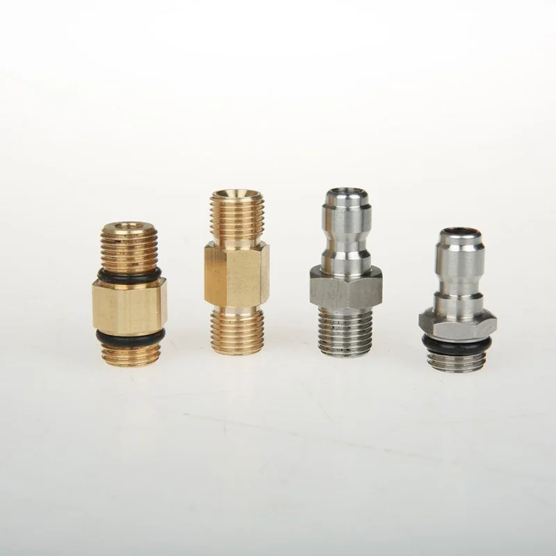 

M14 Auto Water Gun Adapter Screw Quick Plug Fittings Pure Brass Water Gun Adapter Connector Auto Parts