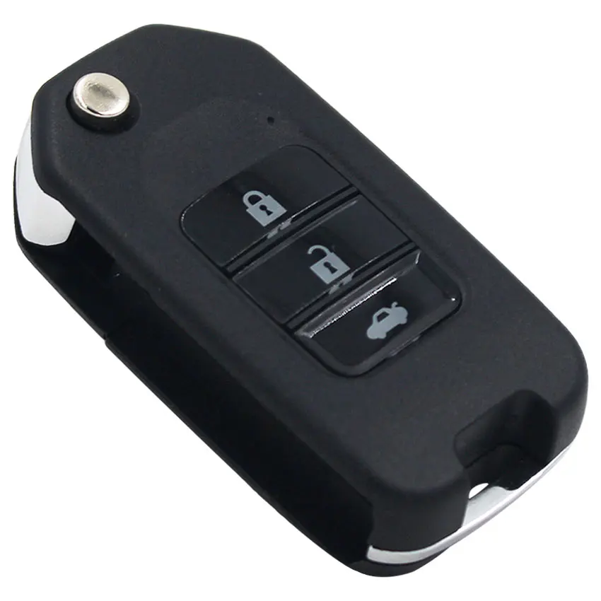 Обновленный Складной флип-дистанционный ключ-брелок от машины с 3 кнопками 315 МГц