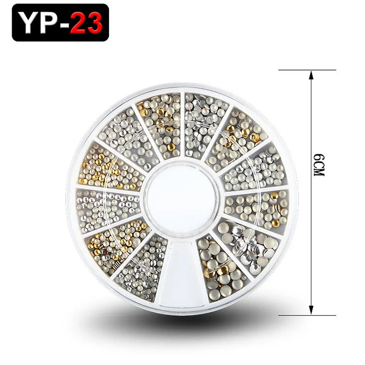 1 коробка смешанный цвет декоративный камень для ногтей цветные стразы