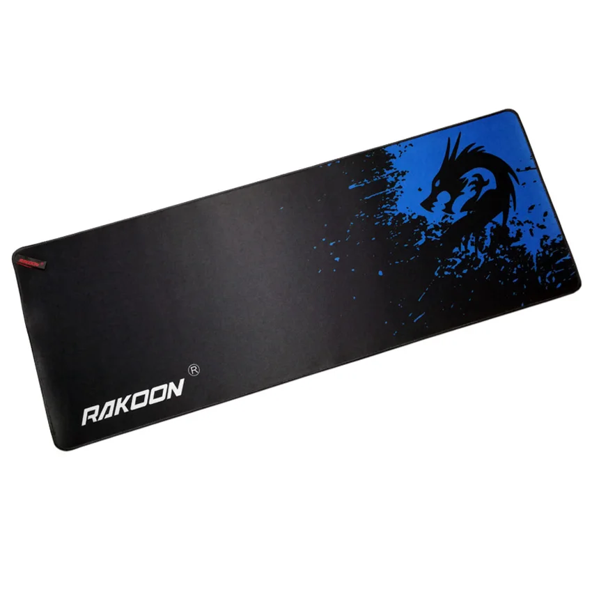 Rakoon большой игровой коврик для мыши для геймера, фиксирующий край, Коврик Для Мыши для ПК, ноутбука, компьютера, коврик для мыши для CS GO League of legends Dota