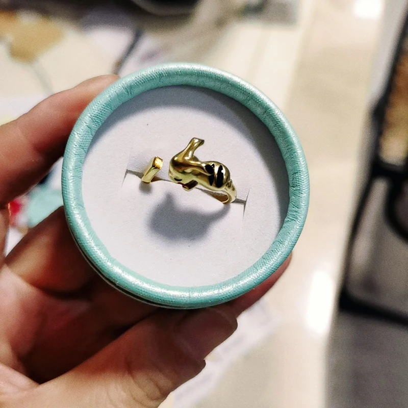 Кольцо на указательный палец с изображением мыши и молнии | Украшения аксессуары