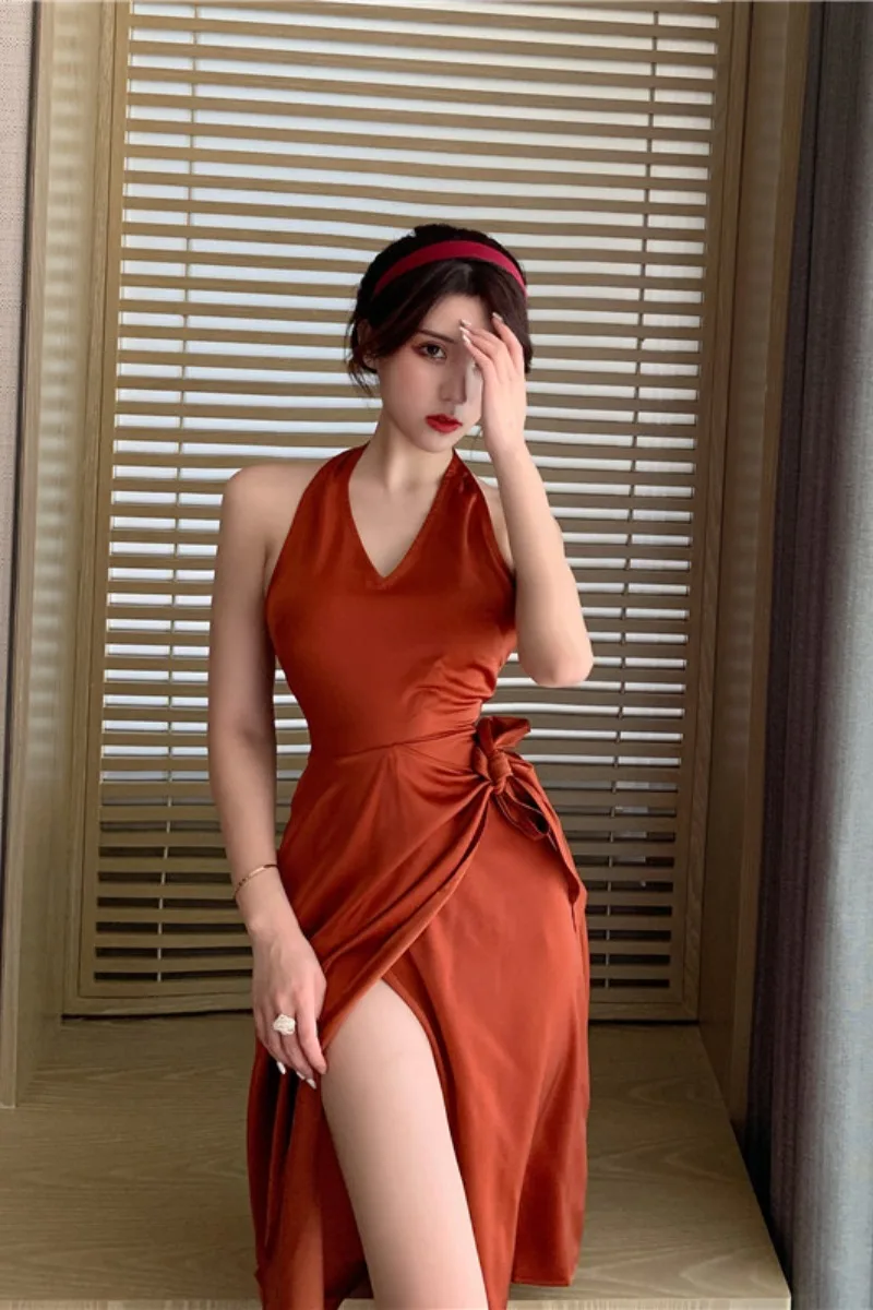 

Women's autumn summer new net red holiday skirt