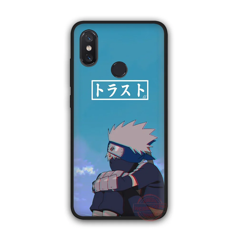 WEBBEDEPP Kakashi Модный мягкий силиконовый чехол для телефона Xiaomi Mi 6 8 A2 Lite A1 F1 9 MAX 3 SE |