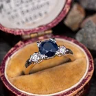кольца 2021 тренд кольца кольцо женское парные кольца обручальные коРоскошное кольцо с натуральным сапфиром, свадебные подарки, кольца для женщин, кольцо с муассанитом, кольцо-антистресс, Золотое кольцо, женские кольца