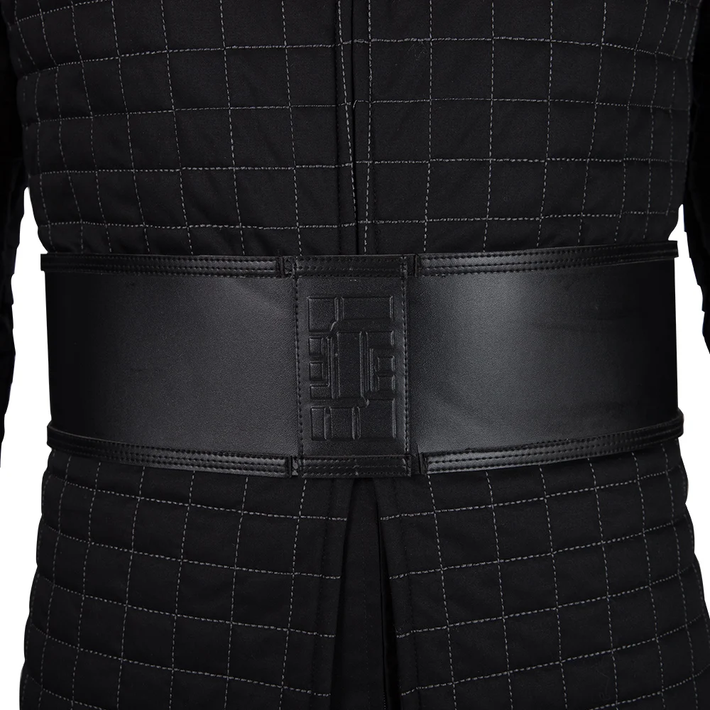 The Last Jedi Kylo Ren Cosplay Costume Halloween Suit Adult Men's Jacket Custom Made Cloak