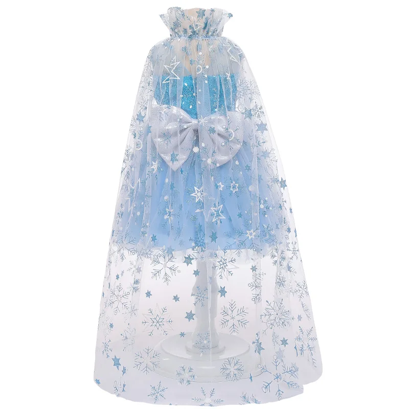 Infant Girls Dress With Shawl For Toddler Girl Kids Cosplay Princess Costume Children Birthday Party Clothing Vestidos |