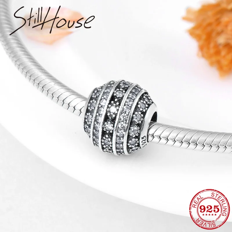 2018 Мода 925 стерлингового серебра Подсолнух Циркон объемные амулеты круглые