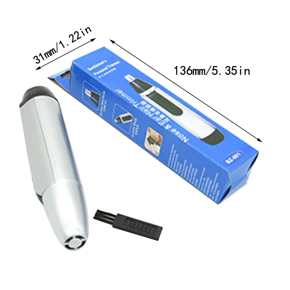 

Electric Shaving Nose Ear Trimmer For Men Women - Painless Trimming Clipper Water Resistant Nose Hair Trimmer