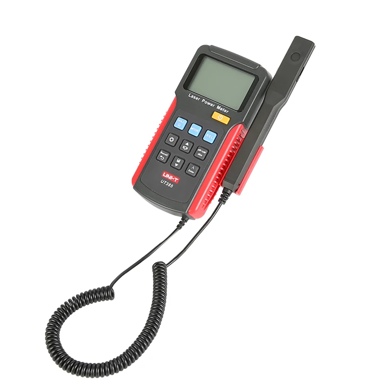 Лазерный измеритель мощности UNI-T UT385 с лазерным указателем/CD-проигрывателем/записывающим устройством MD для тестирования полупроводникового оборудования.