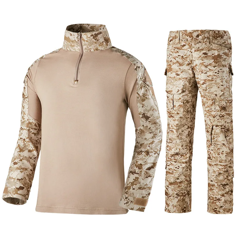 Военная Тактическая форма быстросохнущая дышащая камуфляжная одежда