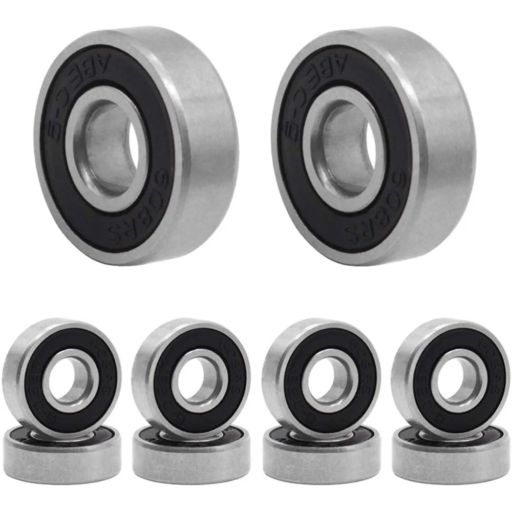 20 шт. 608 2RS встроенный роликовый подшипник антикоррозийный колеса для скейтборда
