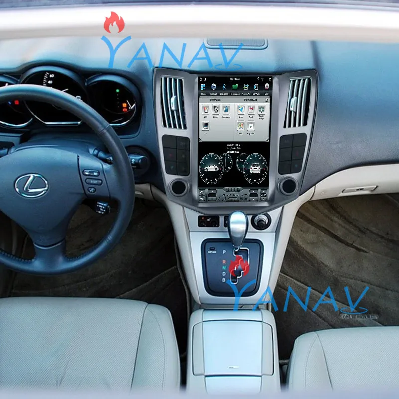 

Автомобильная система Android, 11,8 дюймов, GPS-навигация для-Lexus rx 400h 2006, автомагнитола, стерео, головное устройство, автомобильный Dvd-плеер, 4 + 64 ГБ