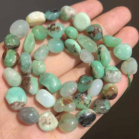 TTUIJI натуральные австралийские хризопразовые бусины 8-10 мм