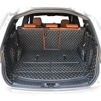 full covered customized car trunk mats for land rover discovery sport 57 seats waterproof durable carpets for land rover velar