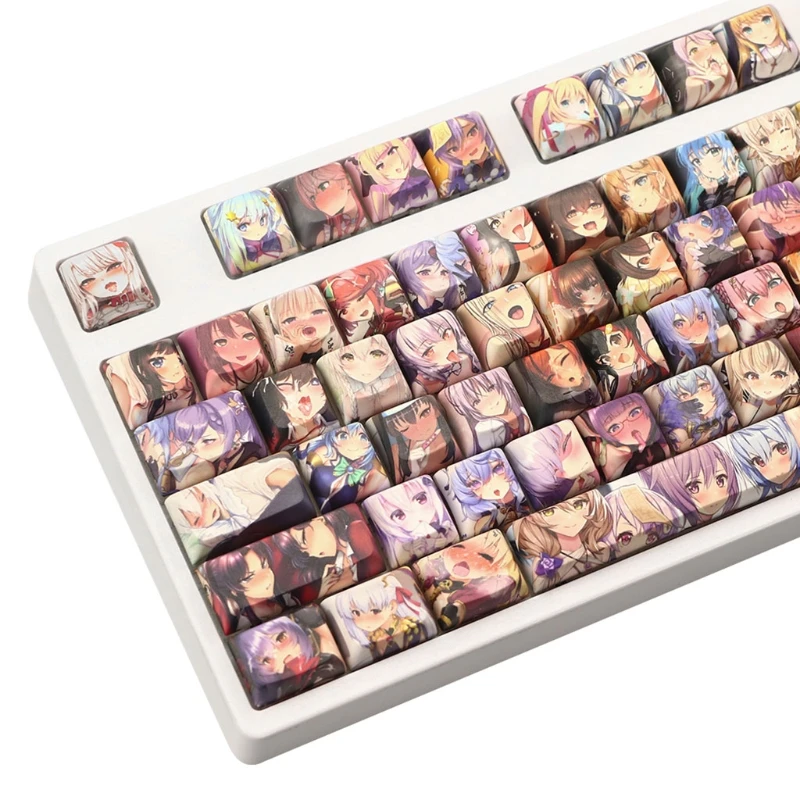 Keycap Dye Sublimation XDA Profile Mechanical Keyboard PBT Keycap 129 Keys