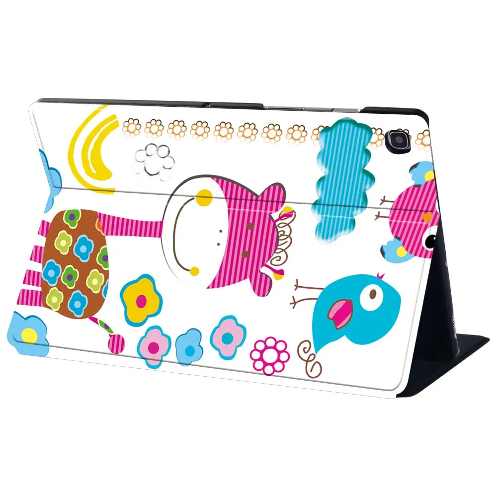 

Slim Smart PU Leather Protective Shell For Samsung Galaxy Tab A A6 7.0 9.7 10.1 10.5 / E 9.6" Shockproof Tablet Case+Pen