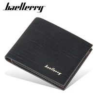 2021 new men pu leather wallets fashion brand male purse coin pouch multi functional fashion cards holder business short wallet