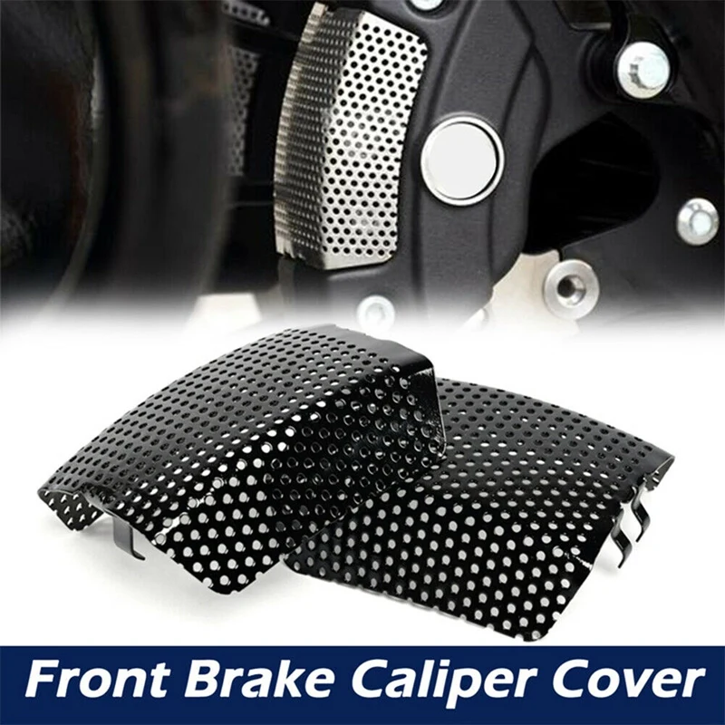 

Black Protective Cap Motorcycle Front Brake Caliper Cover for Touring V-Rod Models 2006-2019