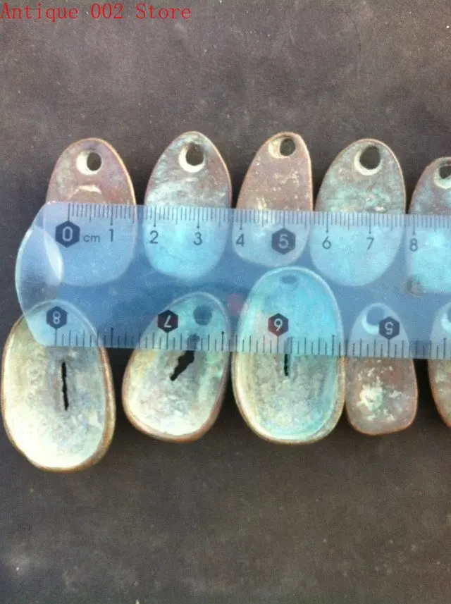 100% настоящие товары древний Китай ракушечная монета династии Цинь антикварные